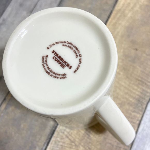 Starbucks Coffee Company Est 1971 White Glossy Mug - Picture 8 of 10
